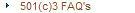 501c3 FAQ's