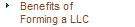 Benefits of Formaing a LLC
